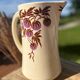 Large antique jug / Vintage beige pitcher - Hammage and Moulin des Loups