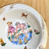 Baby plate Limoges Vintage