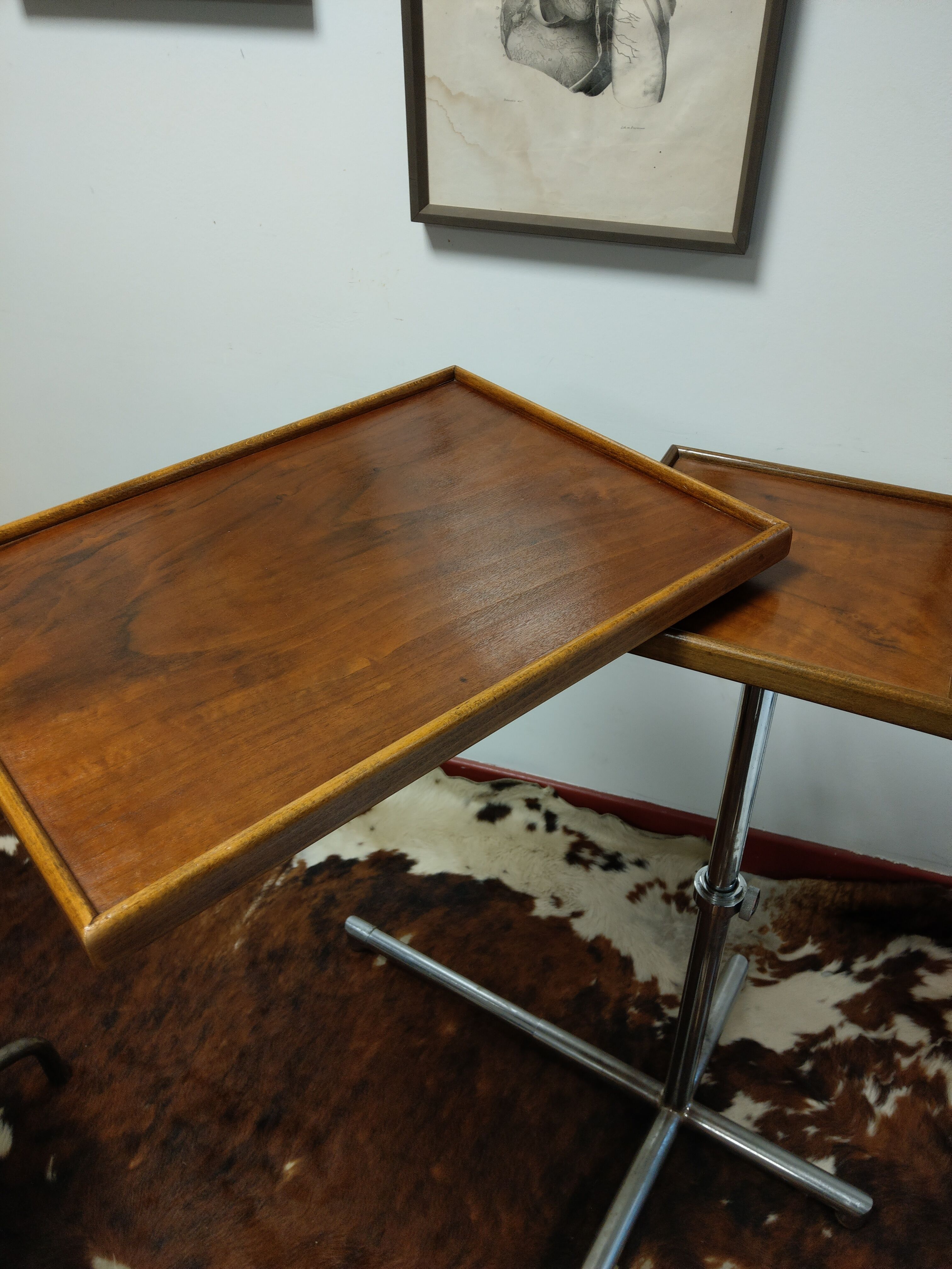 Side table, drawing François Caruelle