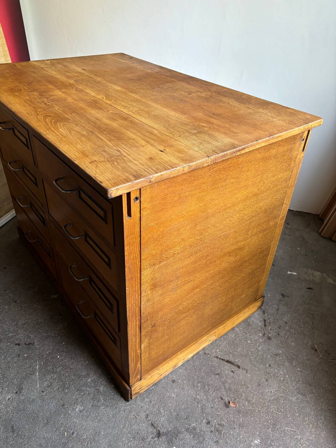 Vintage 8-drawer craft cabinet