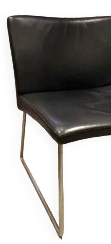 Vintage Scandinavian leather chair