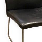 Vintage Scandinavian leather chair