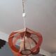Vintage ceiling light from the 70s, Scandinavian style
