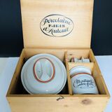 Terrine and mustard box