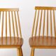 Pair Yngve Ekström "Pinocchio" Dining Chairs – Swedish Beechwood, 1960s
