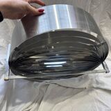 Brushed steel suspension