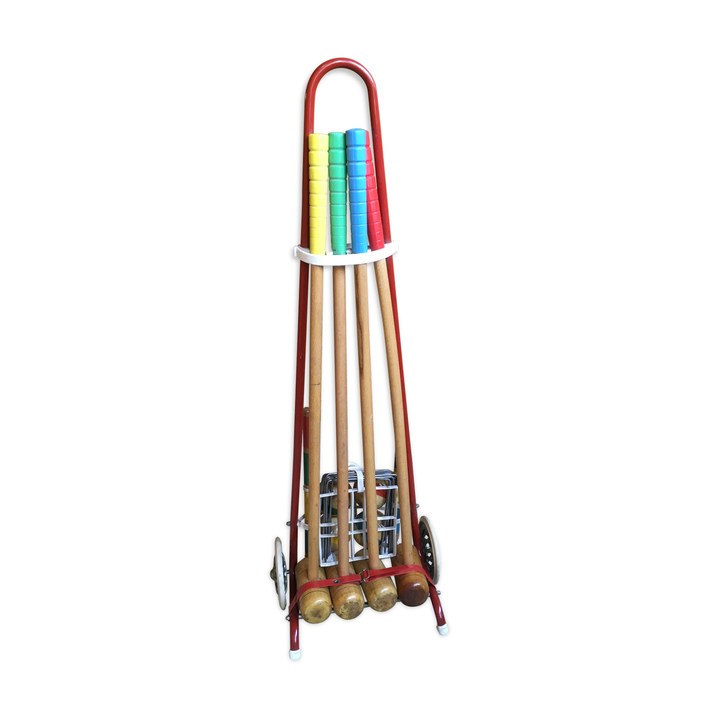 Jeu de croquet vintage