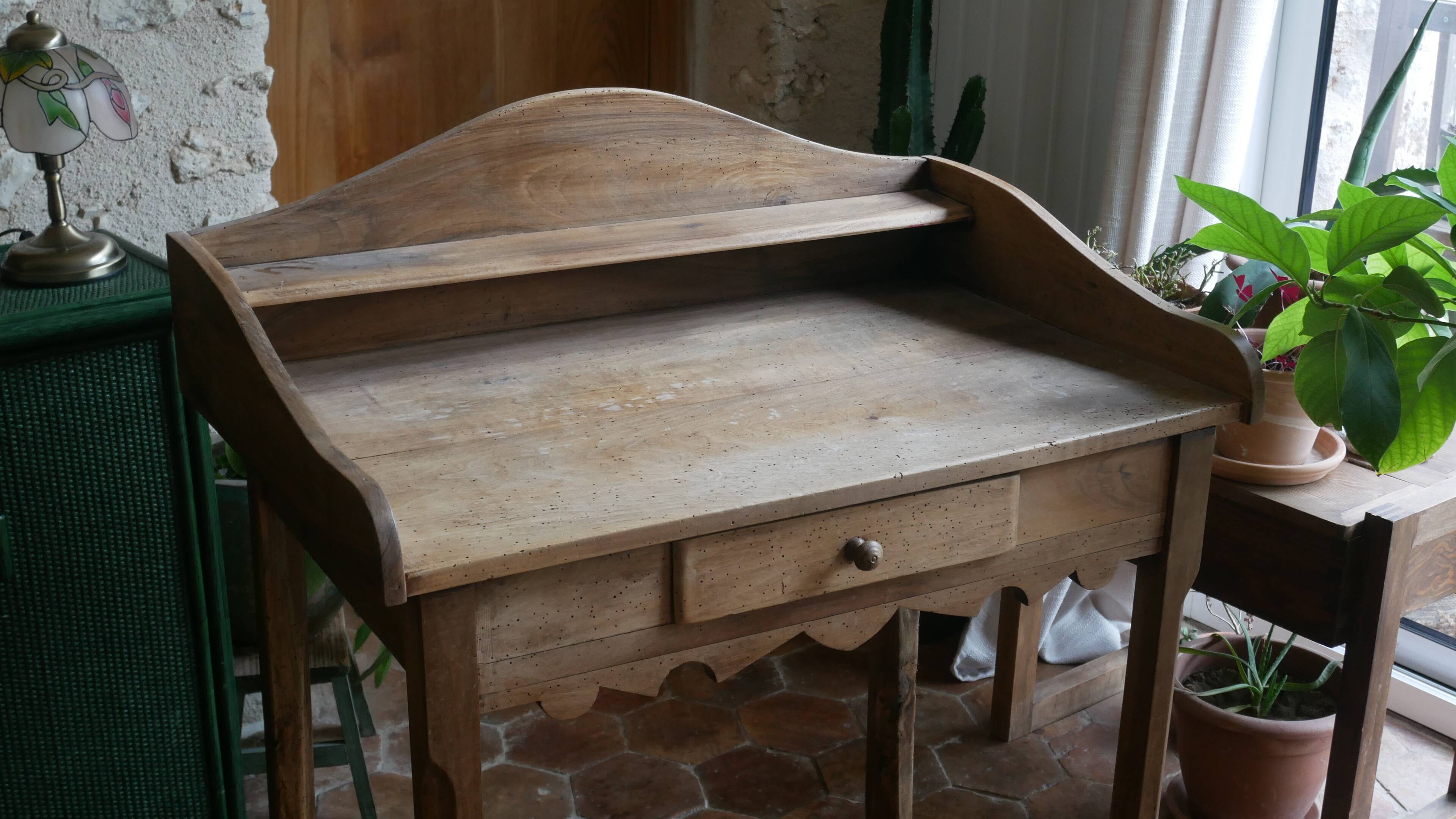 Antique wooden desk
