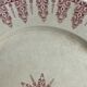 Plat, terre de fer, collection Annam de Gien 