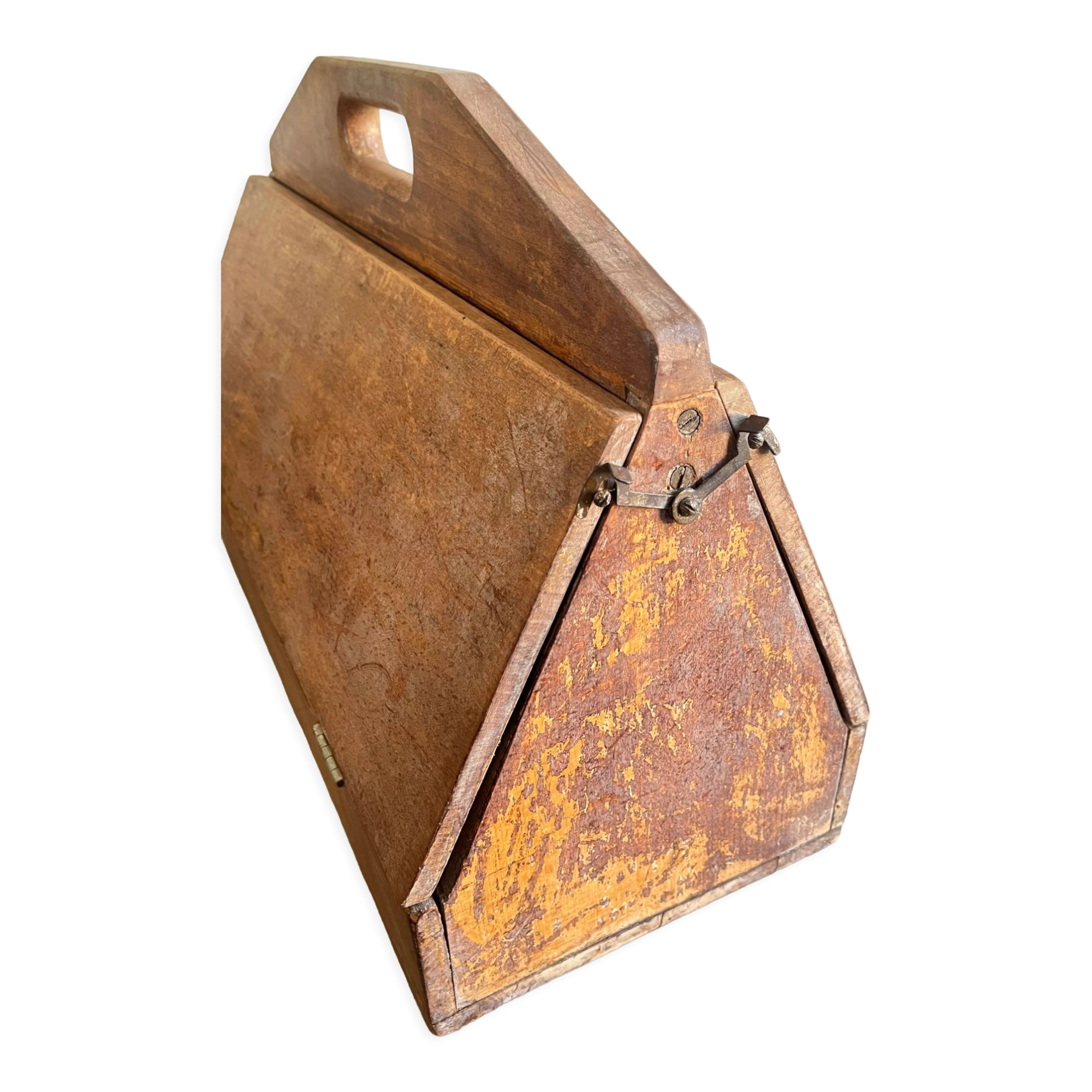 Wooden tool box