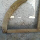 Oak front door impost