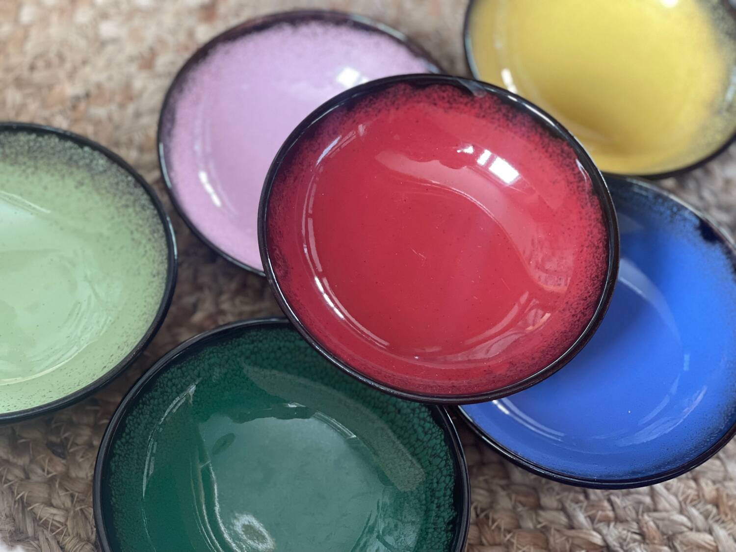 6 Keraluc cups 1960.