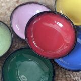 6 Keraluc cups 1960.