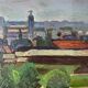 Tableau paysage Suisse 1950