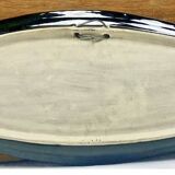 Large Vallauris slip dish 57x25 cm lobster fish