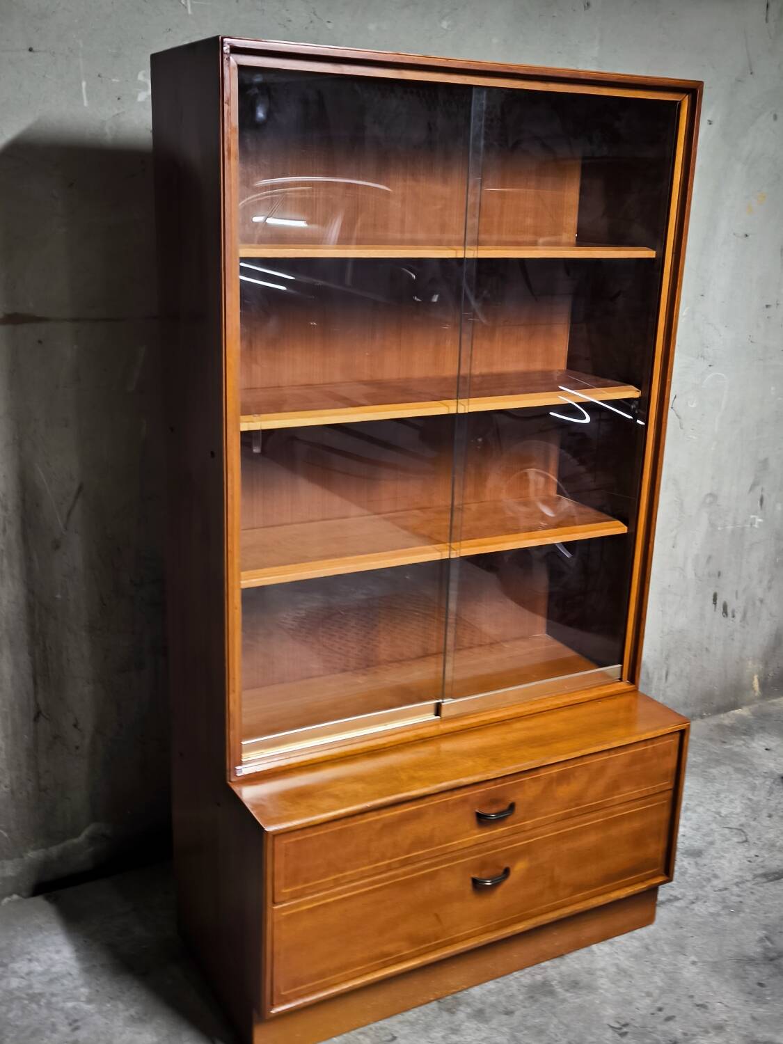 Vintage 1970s Scandinavian bookshelf