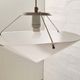 "Kuli" blue and white ceiling lamp 1960s - Svea Winkler Orno Finland | Vintage design lamps