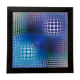 Affiche cinétique OP ART Vasarely