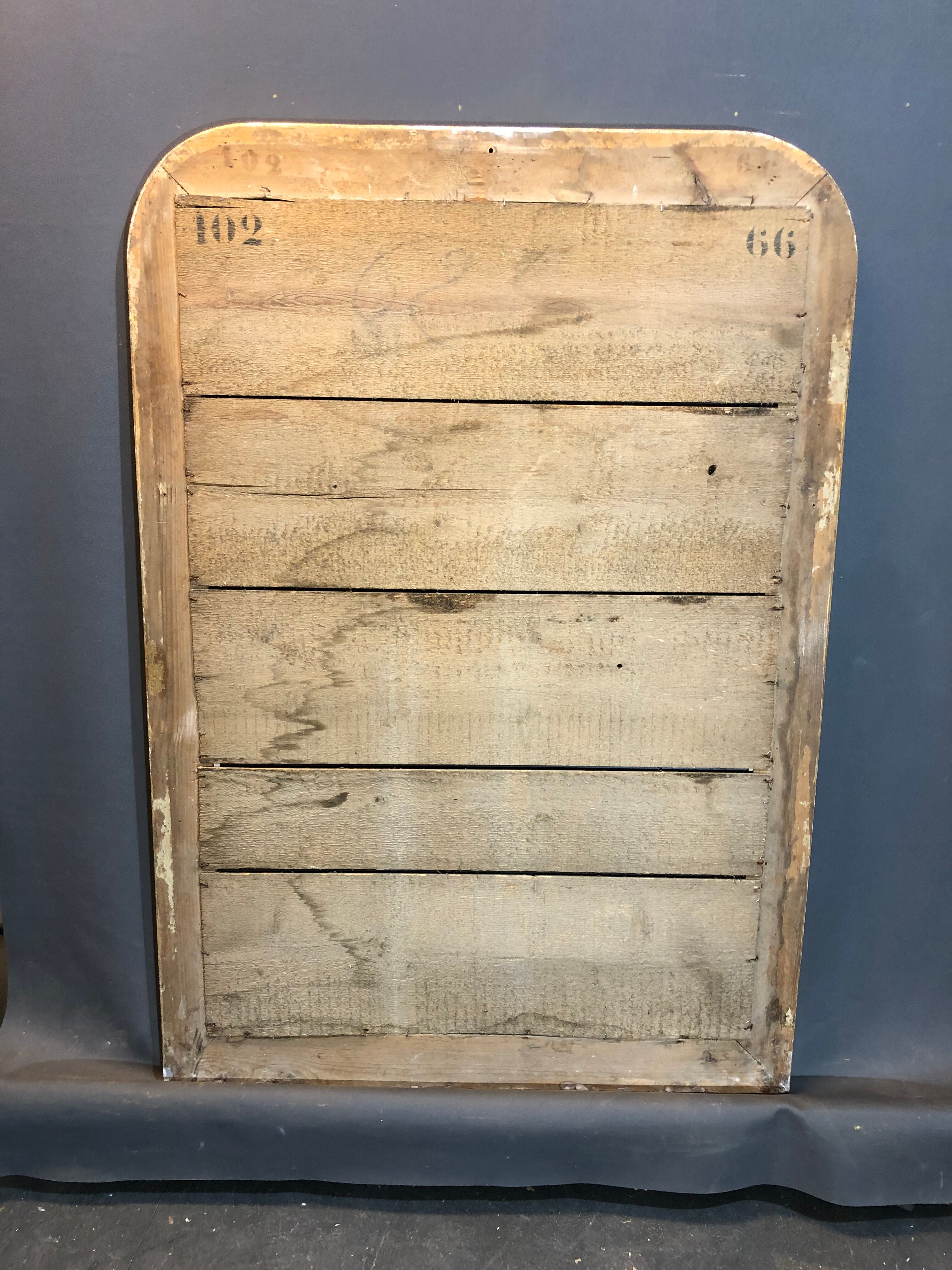 Old mirror 120x84 cm Louis-Philippe era