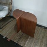 Pair of steel bedsides