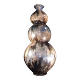 Roger guerin, monumental vase trilobé, pièce unique de 102 cm, grès salé ar