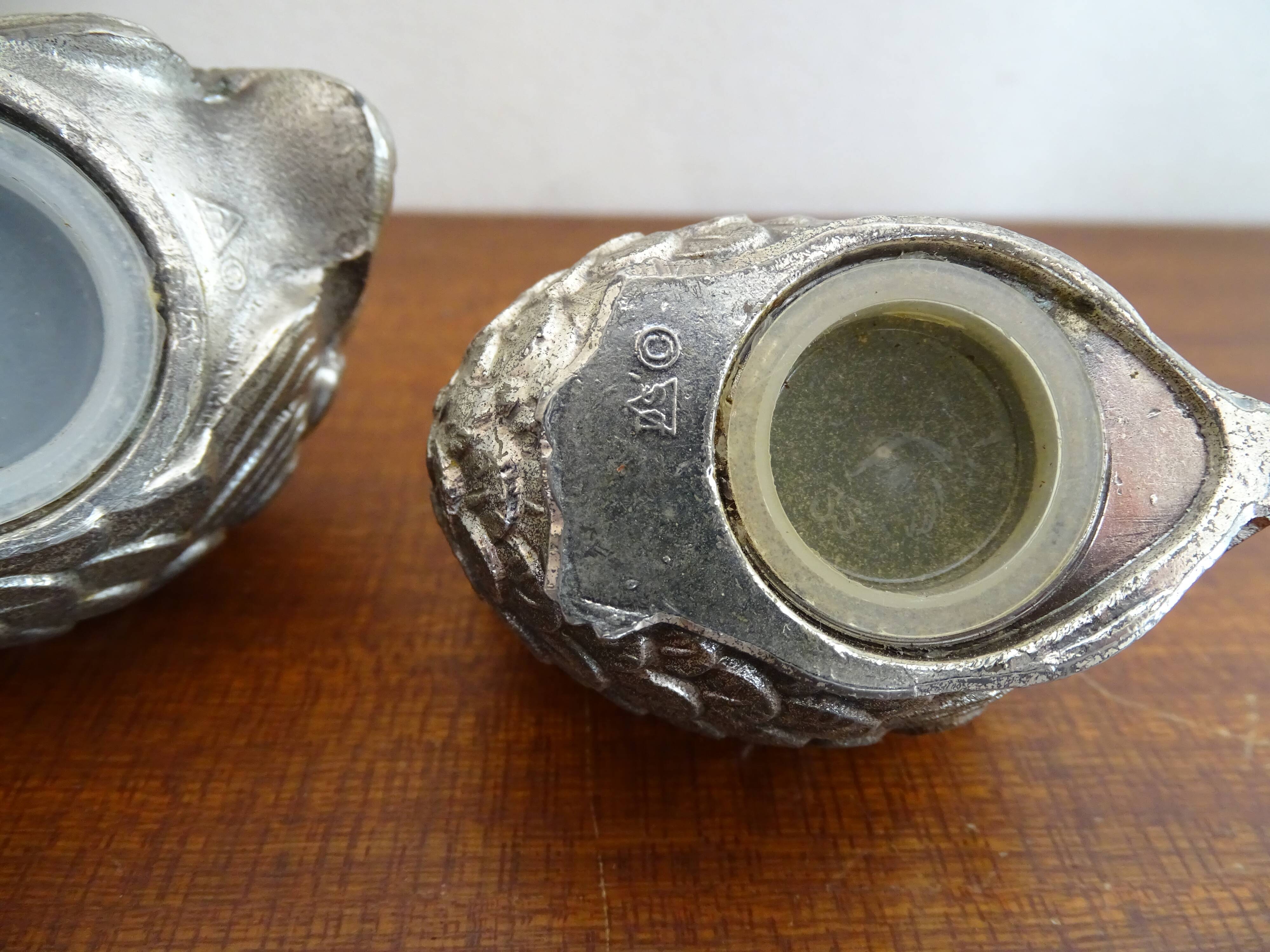 Lot of salerons hens style Mauro Manetti vintage