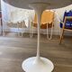 Guéridon « tulipe » - marbre statuarietto - eero saarinen, pour knoll