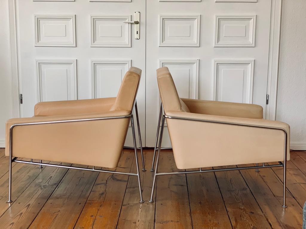 Arne Jacobsen Airport Chairs for Fritz Jansen 60s