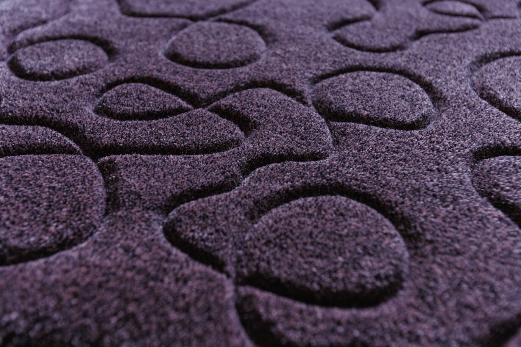 Tapis tufté à la main « Ciapek Art » en rose