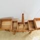 Vintage sewing basket