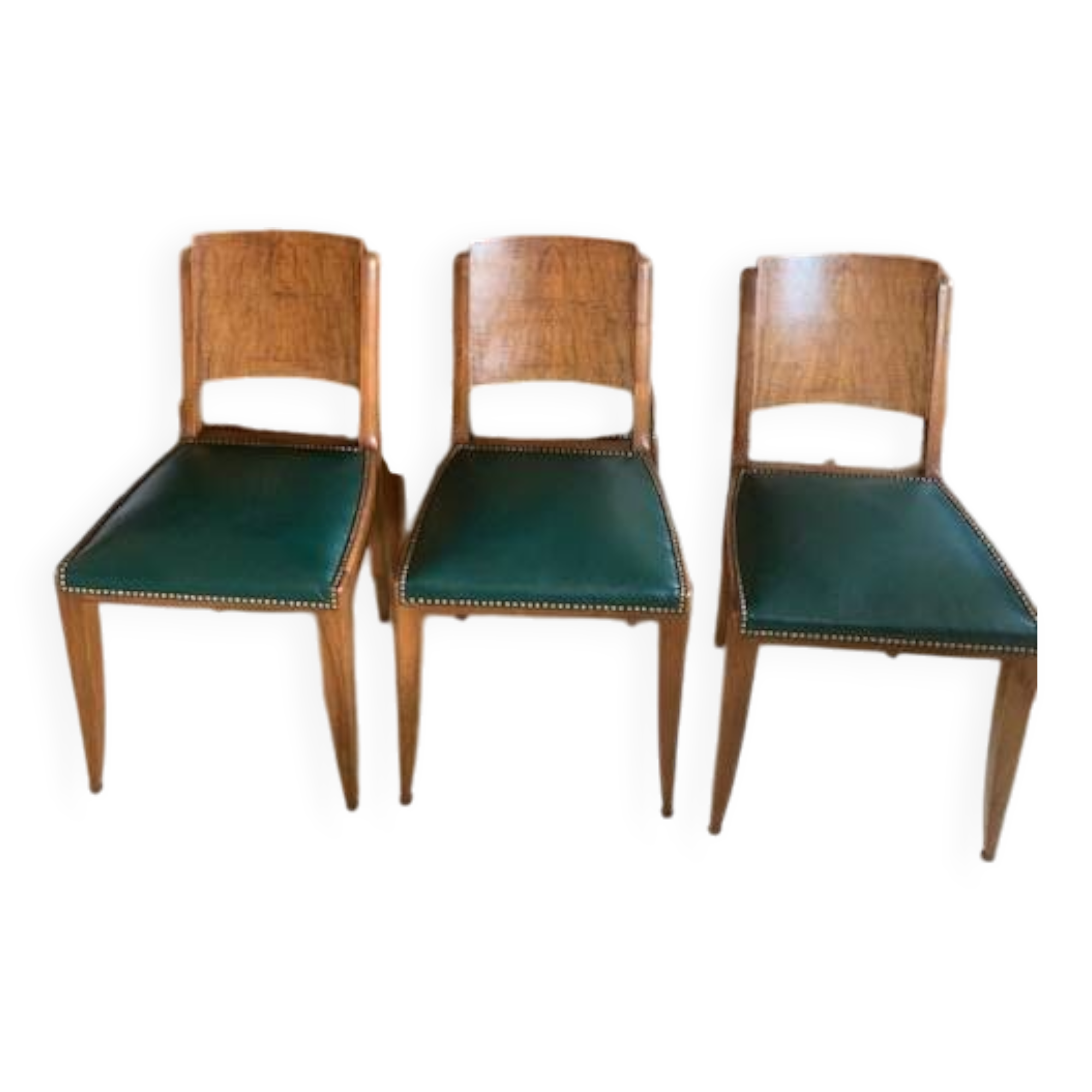 6 Art Deco style chairs