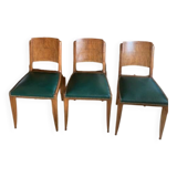 6 Art Deco style chairs
