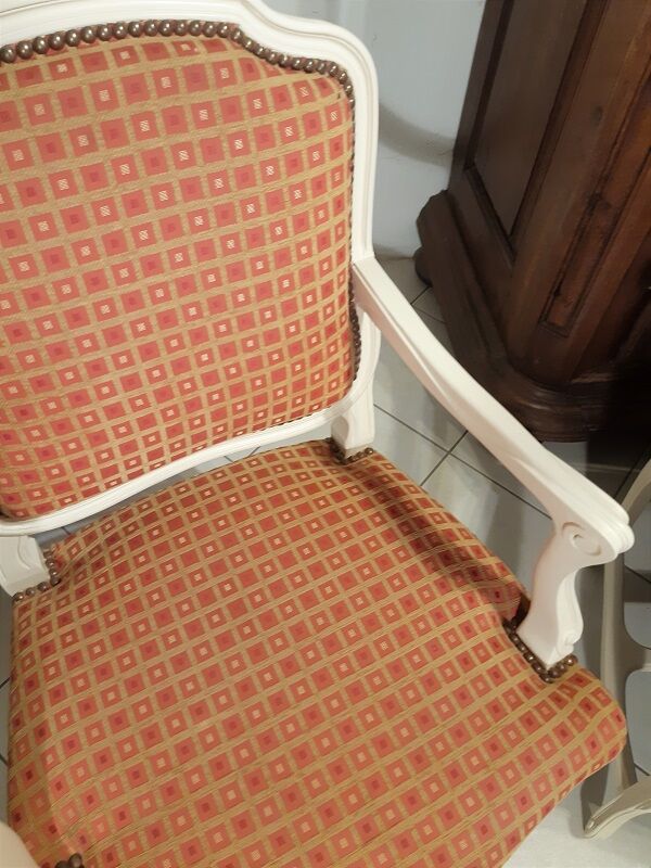 pair of Louis XV armchairs