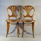 Two Thonet bistro chairs No. 322 from around 1910 - in perfect condition.