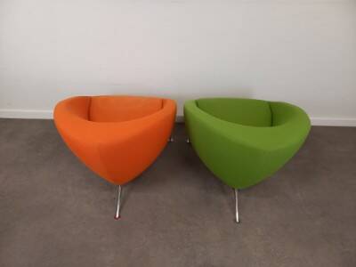 Pair of Hanna armchairs, Artifort brand