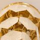 Murano Glass Chandelier with Hexagonal Leafs, Italy, 1960s