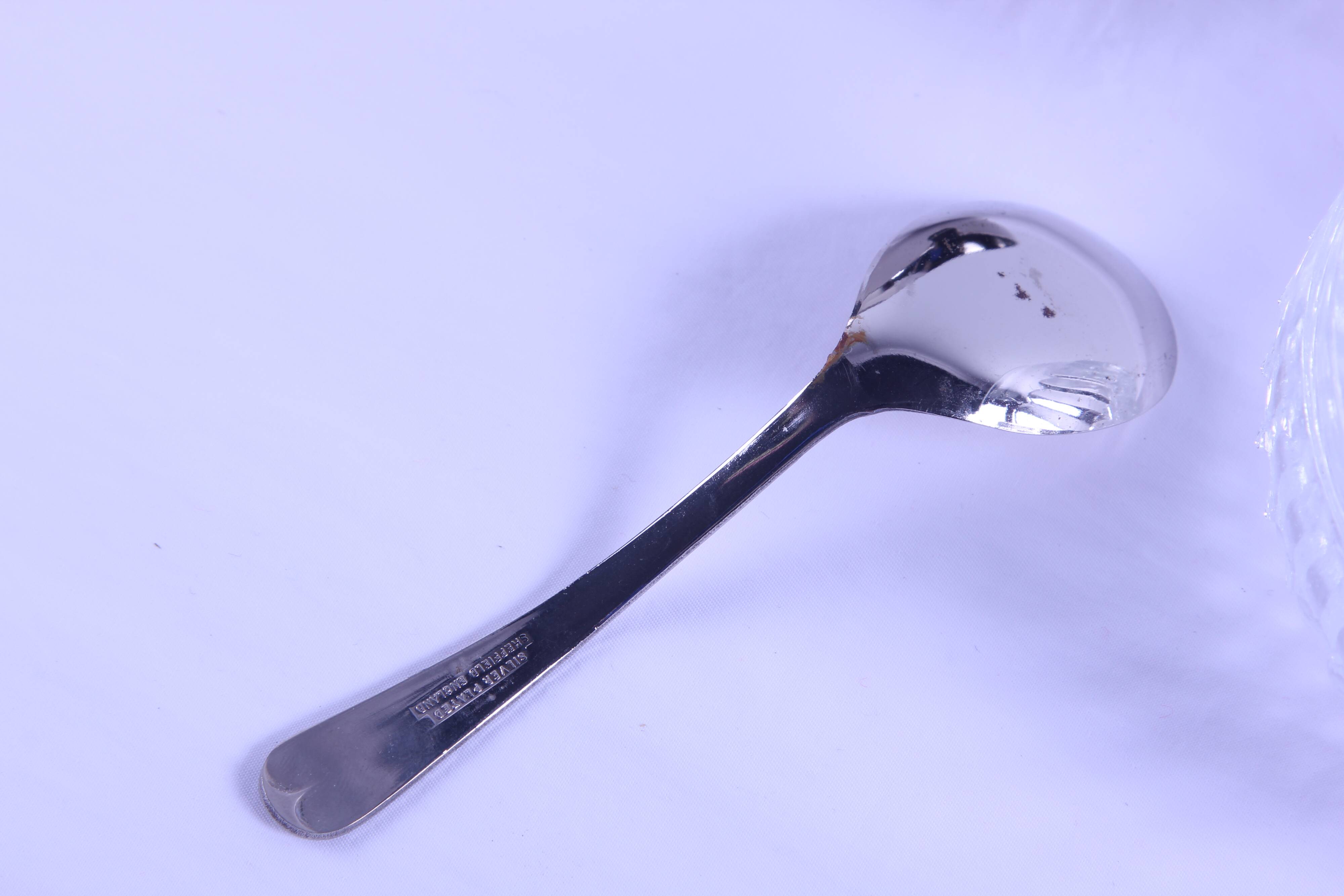 Antique sugar bowl/jam pot in the shape of an apple.