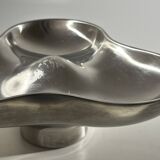 Tripartite dish, stainless steel, Georg Jensen, Denmark 1970s