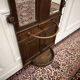 Classic English wardrobe coat rack