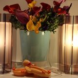 Set sconces Guzzini bagno vintage 70s
