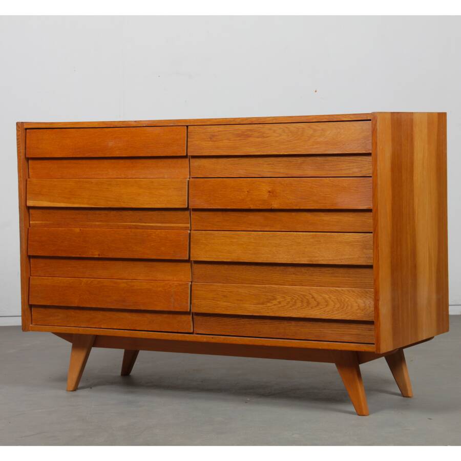 Commode en bois par Jiri Jiroutek, modèle U-453, vers 1960