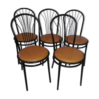 Metal bistro chairs