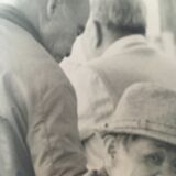 Draw. Street scene, chess. USA 80s