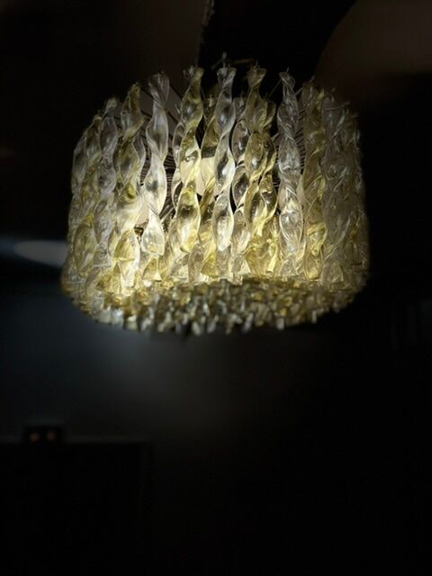 Spiral suspension Murano 1970