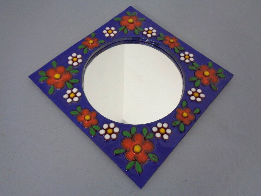 Ceramic Mirror by Katharina Bläser Studio, 1970s