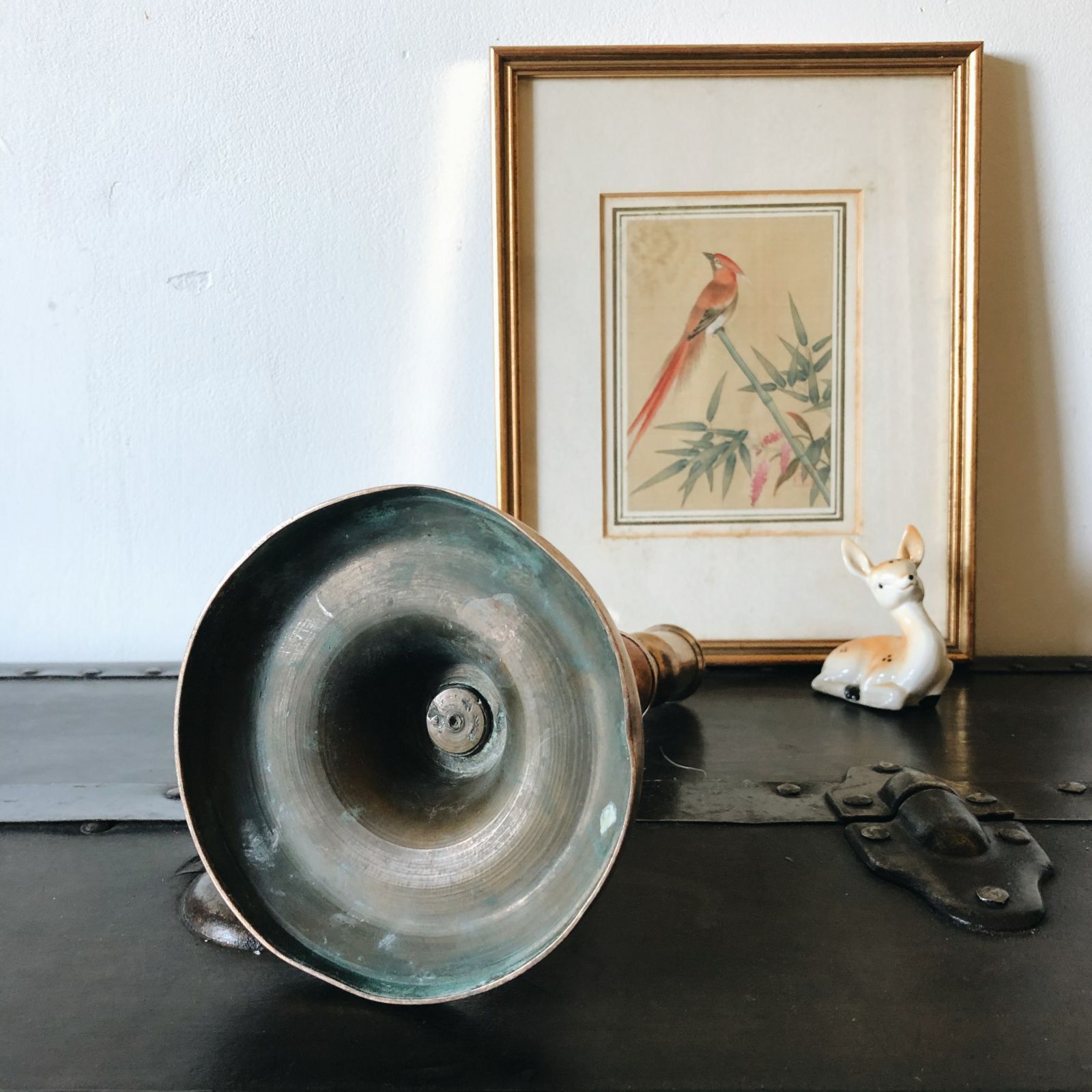 Vintage brass candlestick