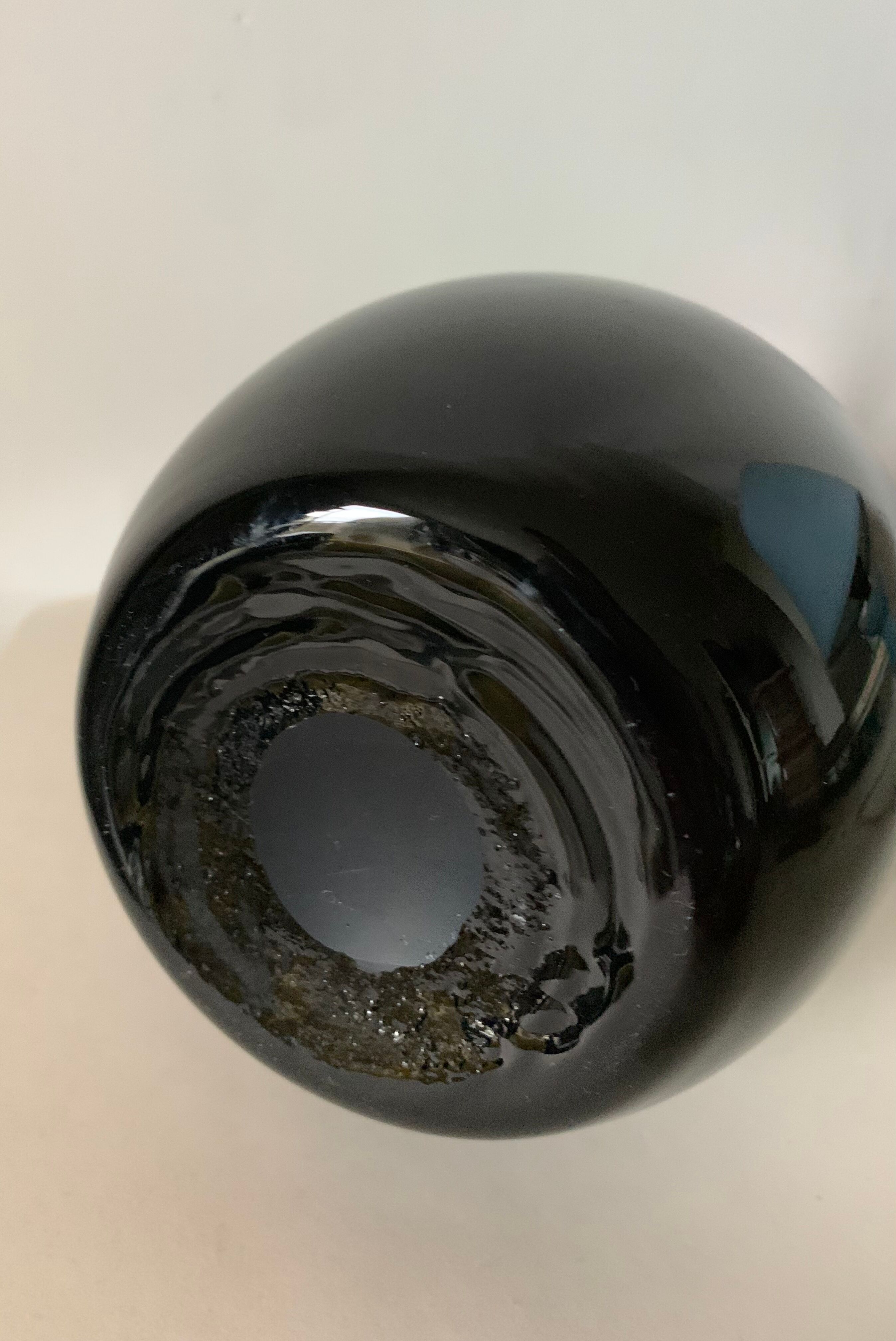 Multicolor glass vase