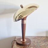 Art Deco style articulated lamp - Wood and brass - 1930s period