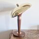 Art Deco articulated lamp - Wood and brass - 1930s period