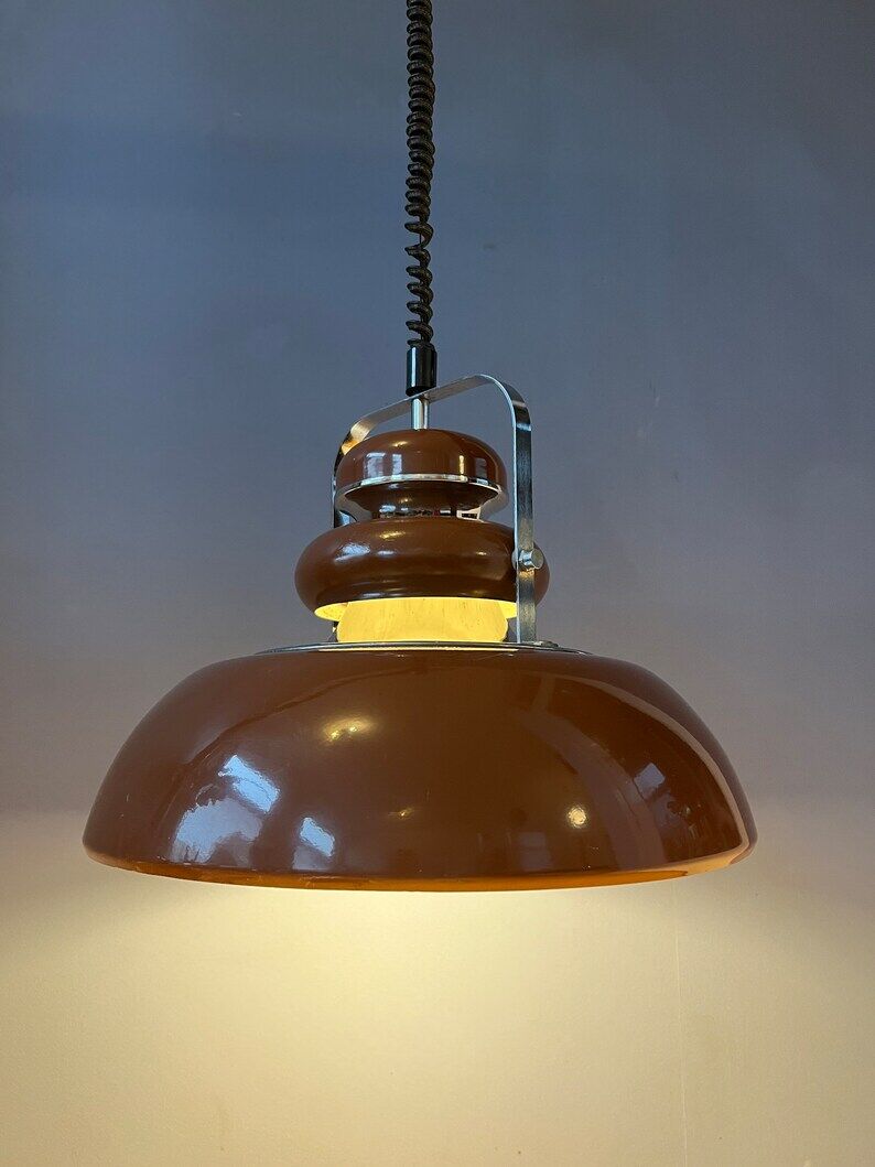 Vintage Anvia space age pendant lamp